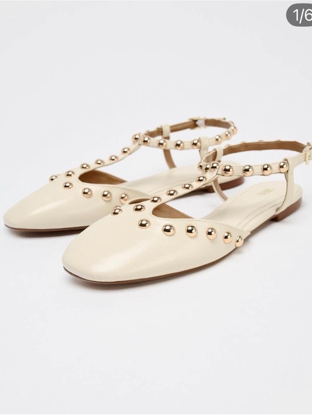 Zara Flats, Size 38, VGUC